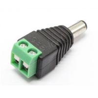 Home-Locking 12VDC mannelijk stekker CC-443